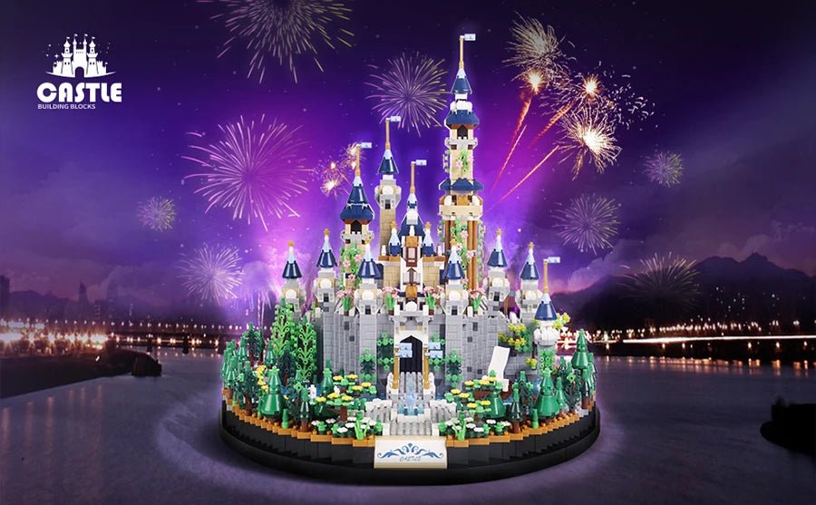 Princess Castle Building Blocks Set for Girl's Dream Tale - 3600PCS - silverfoxgoods